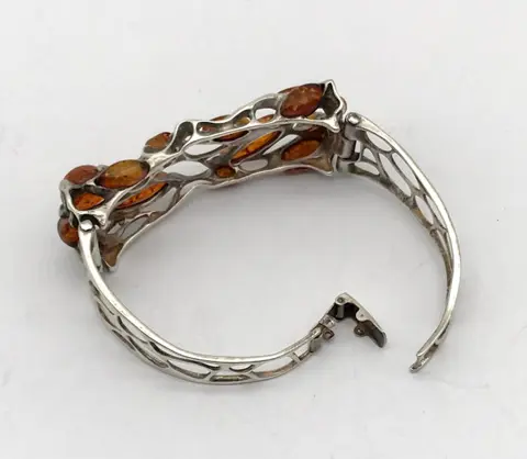925 Zilver - Armband - Amber