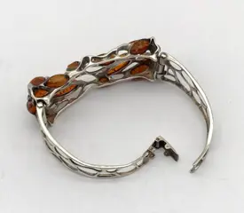 925 Zilver - Armband - Amber