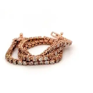 ***no reserve price* Rosé goud - Tennis bracelet - 1.64 ct Diamant