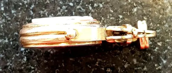 14 karaat Geel goud - Hanger Lapis lazuli - sardonisch