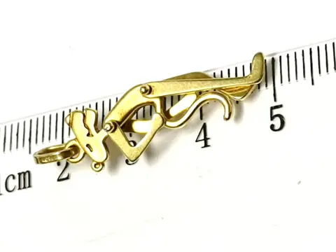 Pantera Rosa articulada - 18 karaat Goud - Hanger