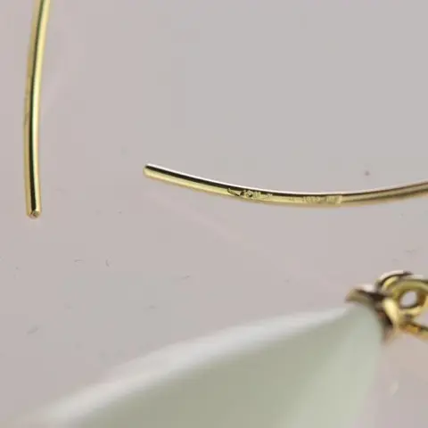 Intini Jewels - 18 karaat Geel goud, Goud - Oorbellen - Agaat