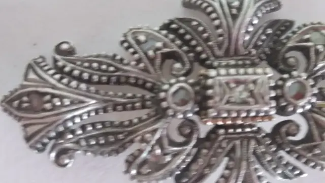 19.2 karaat Goud - Broche Diamant - Diamanten