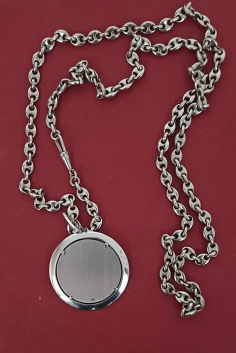 18 karaat Witgoud - Collier met hanger