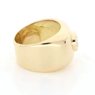 Vintage - No Reserve Price - 18 karaat Geel goud - Ring - 0.65 ct Diamant