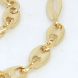 18 karaat Geel goud - Halsketting - 0.28 ct Quartz