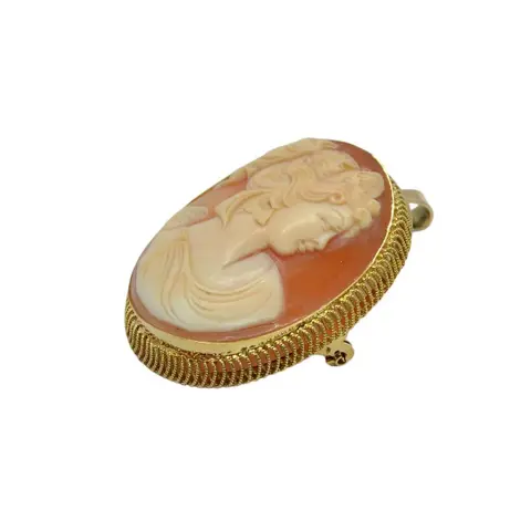 14 karaat Geel goud - Broche