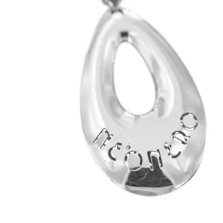 Neonero - 18 karaat Witgoud - Collier met hanger