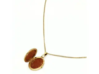 14 karaat Goud - Collier met hanger