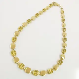 0.72 ct fancy intense yellow diamonds designer bracelet - 14 karaat Geel goud - Armband Diamant - Diamanten, AIG gecertificeerd zonder reserve