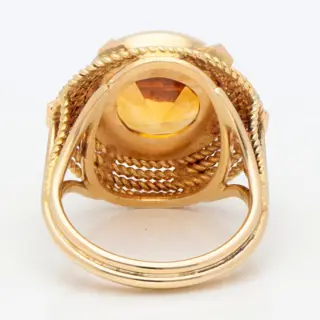 18 karaat Goud - Ring - 8.25 ct Spinel