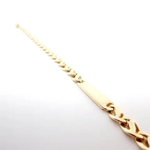 18 karaat Geel goud - Armband