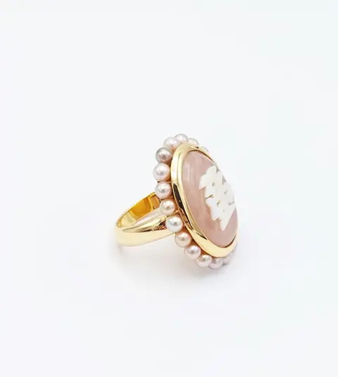 Mimì - 18 karaat Geel goud - Ring Quartz