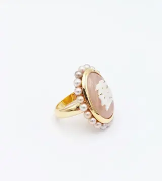 Mimì - 18 karaat Geel goud - Ring Quartz