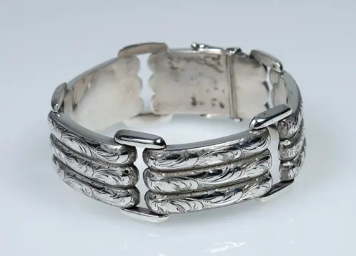 900 Zilver - Armband - Handwerk - gravure