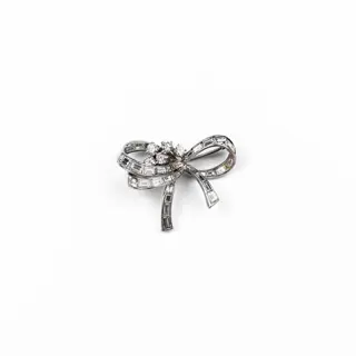 missiaglia Platina - Broche - 3.00 ct Diamant