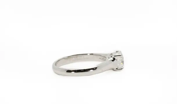 Tiffany Platina - Ring - 0.74 ct Diamant