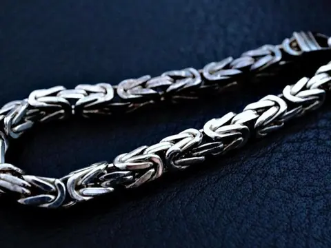 Königsarmband Italien um 1980 - 1990 / 33.85 g - 925 Zilver - Armband