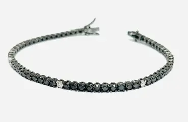 Astralia - 18 karaat Witgoud - Armband - 4.72 ct - Diamanten