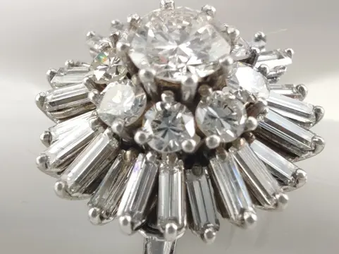 18 karaat Witgoud - Ring - 2.62 ct
