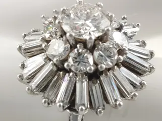 18 karaat Witgoud - Ring - 2.62 ct