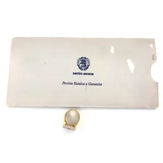 18 karaat Geel goud, Witgoud - Ring - 1.40 ct Robijn - Diamanten van 2,50 ct - Certificaat