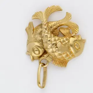 No Reserve - 18 karaat Goud - Hanger