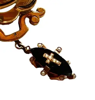 18 karaat Goud - Broche