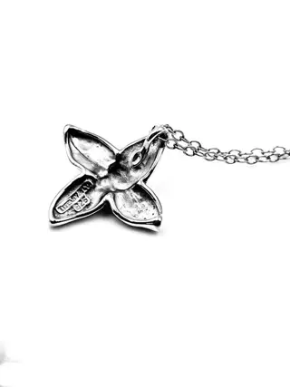 Tiffany & Co. - NO RESERVE PRICE - FLOWER - 925 Zilver - Collier met hanger