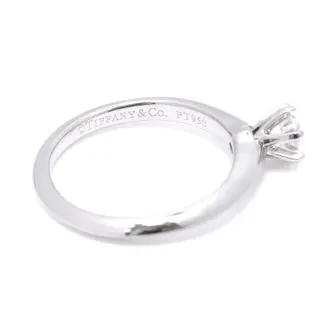 Tiffany Platina - Ring - 0.31 ct Diamant