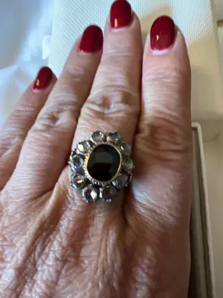 Goud, Zilver - Set Saffier