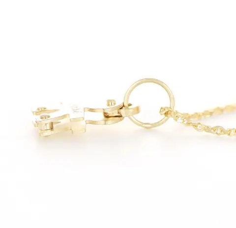 Le Bebé - '' No Reserve Price '' - 9 kt. Geel goud - Collier met hanger