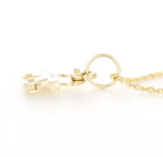 Le Bebé - '' No Reserve Price '' - 9 kt. Geel goud - Collier met hanger