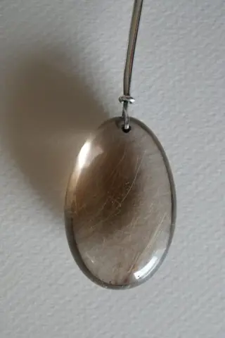 Georg Jensen - 925 Zilver - Hanger Quartz