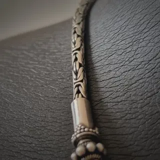 Labradoriet maansteen regenboog - 925 Zilver - Halsketting