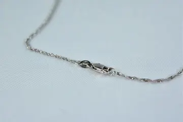 Nimei - 18 karaat Witgoud - Collier met hanger - Diamanten