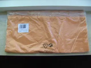 SERVETTEN KATOEN 40X40 ORANJE Nieuw