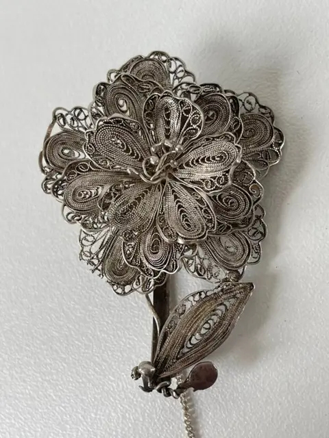 Zilver - Broche