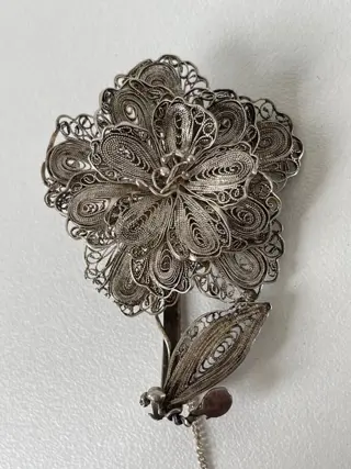 Zilver - Broche