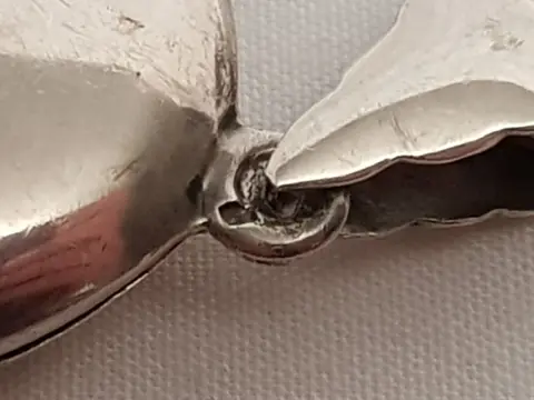 Lang zilveren venetiaans collier van 80 cm waaraan een grote zilver medaillon voor 2 foto.s - 835 Zilver - Collier met hanger