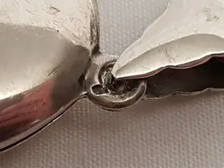 Lang zilveren venetiaans collier van 80 cm waaraan een grote zilver medaillon voor 2 foto.s - 835 Zilver - Collier met hanger