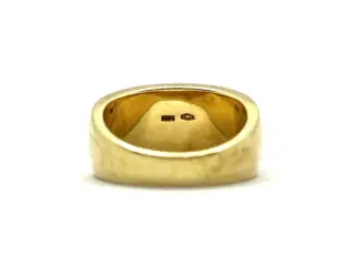 18 karaat Geel goud - Ring Lapis lazuli - parelmoer