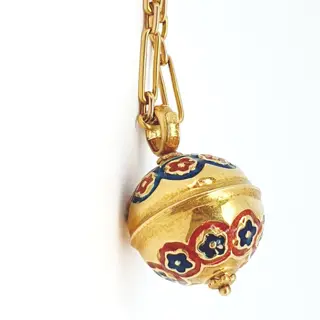 18 karaat Geel goud - Collier met hanger