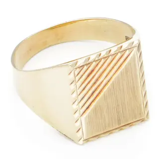No reserve - 14 karaat Goud - Ring