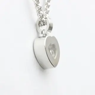 Chopard - 18 karaat Witgoud - Collier met hanger Diamant