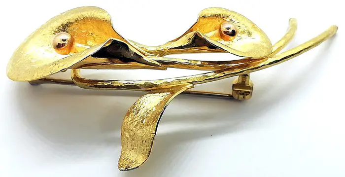 Made in Italy - Valenza - 18 karaat Geel goud - Broche