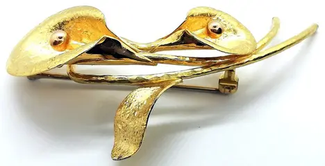 Made in Italy - Valenza - 18 karaat Geel goud - Broche