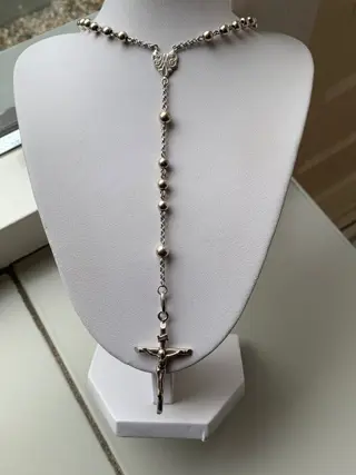 Rozenkrans - 835 Zilver - Halsketting