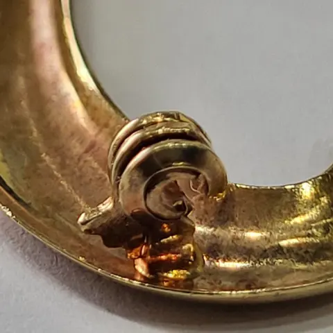 18 karaat Geel goud - Broche