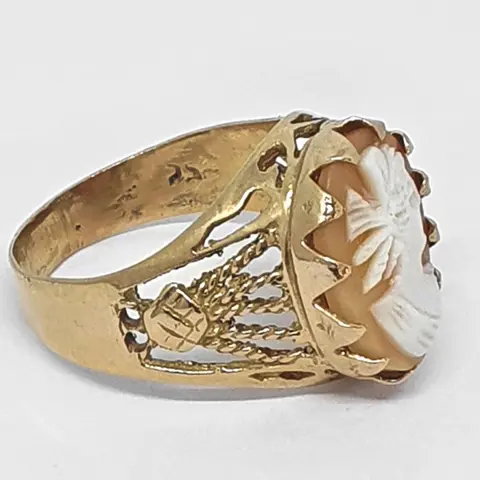 18 karaat Geel goud - Ring